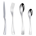 Sterling Silver Flatware Gold Plated Restaurant Cutlery Set