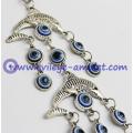 Evil Eye with Lucky dolphin Amulet or Hanging Decoration Ornament