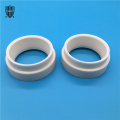 Al2O3 alumina ceramic threaded grommet flange