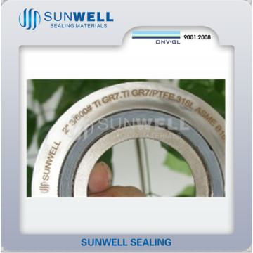 Materiales especiales Spiral Wound Gasket High Quality