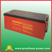 220ah 12V High Rate Lead Acid Battery with Long Life Service