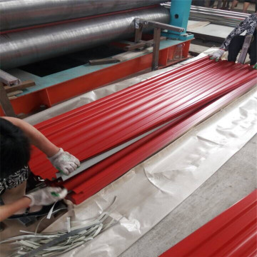 Blue Corrugated Roofing Steel Sheet