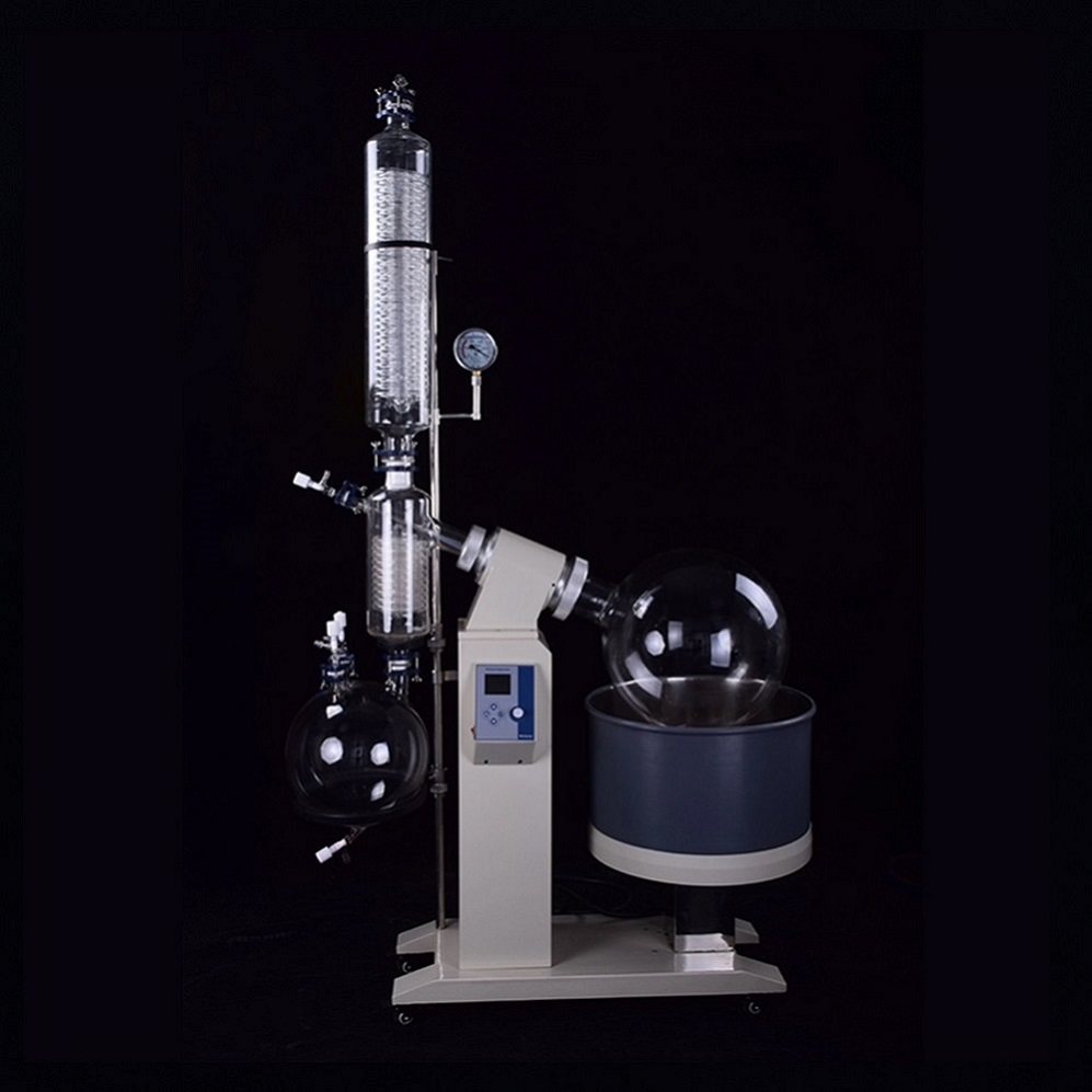 rotary evaporator with vacuum pump