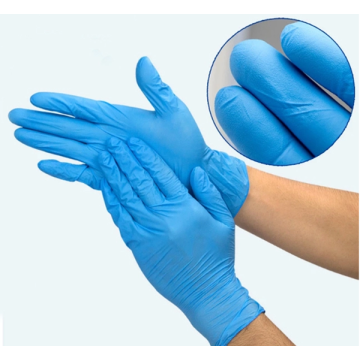 Gants jetables d&#39;examen médical en nitrile