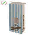 Opening window bag Brown Kraft Paper Bag