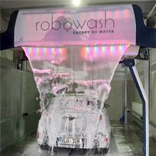 Sistema automático de lavagem de carro sem toque