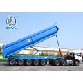 60ton U Shape Tipper Trailer with Six Axle