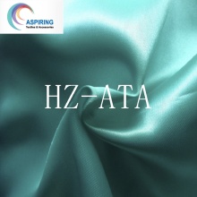 100% Polyester 113GSM Weave Bright Satin Fabric