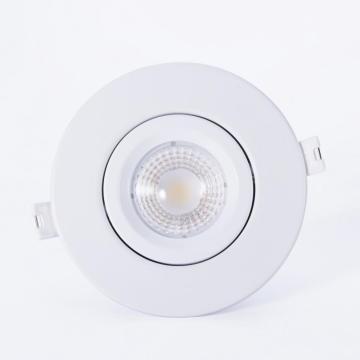 Luminária embutida LED embutida com cardan regulável de 4 polegadas