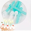 Birthday Party Rainbow Color Spiral Candles