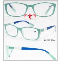 Последние дизайнерские пластиковые женские очки для чтения (WRP606635)