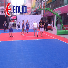 Enlio Plastic Basketball Outdoor Modular Court Tiles Floor