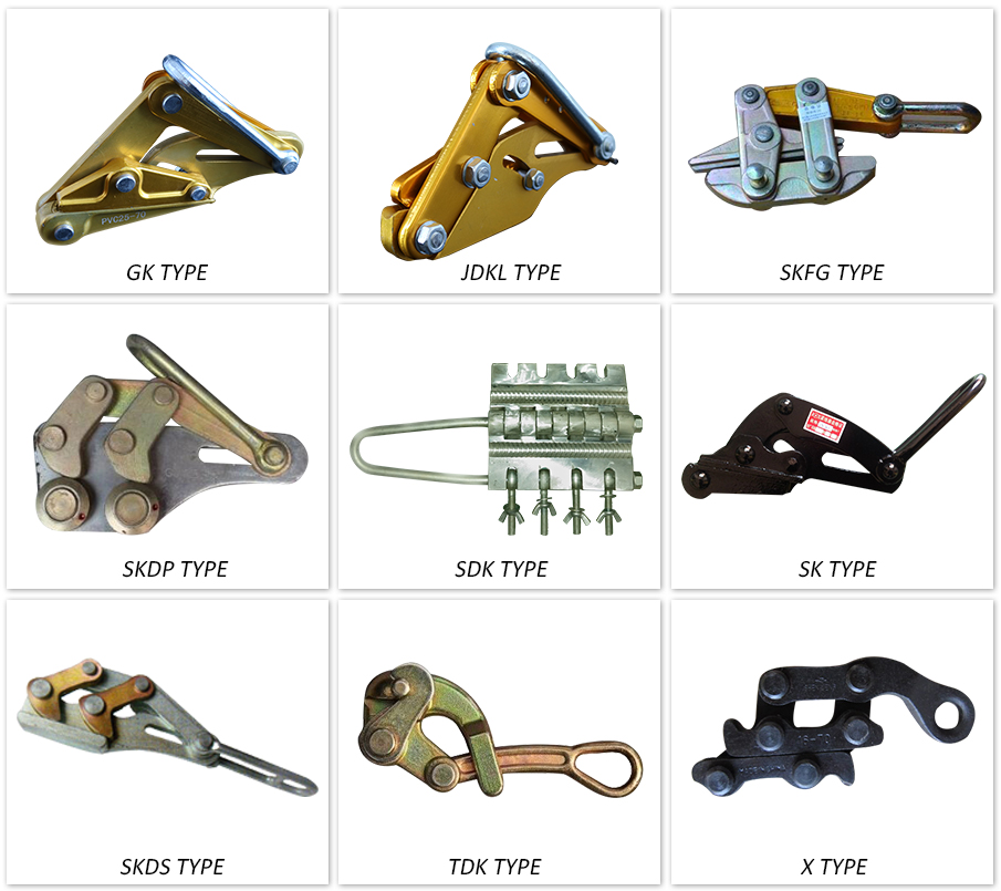 different types of come along clamp