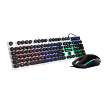 Blendende farbbeleuchtete Gaming -Keyboard -Maus