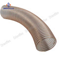 Bendable ventilation polyurethane vacuum suction hose