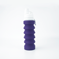 Bouteille d&#39;eau pliable en silicone anti-fuite pour sports