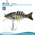 Ngler Select Multi Jointed Hard Fishing Lures Traiteur de pêche à l&#39;eau douce et à l&#39;eau douce (MS2005V)