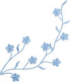 Plum Blossom Flower Applique Clothing Embroidery Patch