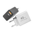 45W Carregamento rápido QC3.0 PD GAN Laptop Charger