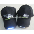 Gorra de béisbol de LED de algodón bordado