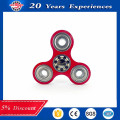 Red Hand Spinner Fidget Toy Roulement en acier inoxydable haute vitesse EDC