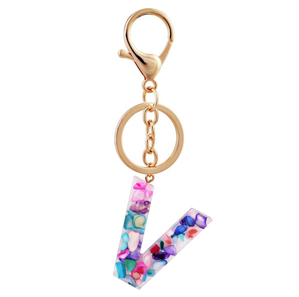 Acrylic Letter Keychain