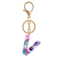 Acrylic Letter Charm Key Chain