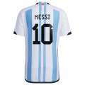 Men's Authentic Messi Argentina Home Football Jersey