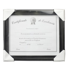 High Quality 8.5"x11" Plastic Document Frame