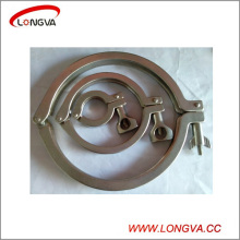 Stainless Steel Sanitary Pipe Fitting Tri Clover Clamp