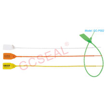 Sceau de sécurité en plastique