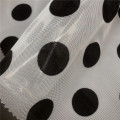 Big Black Polka DOT Tulle for Fashion Dress