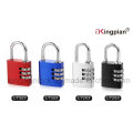 Colorful Aluminum Alloy Digital Code Combination Lock for Bag