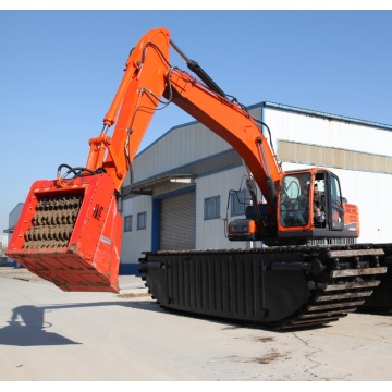 High-efficiency amphibious excavator sale