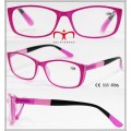 Neueste Design Kunststoff Damen Lesebrille (WRP606635)