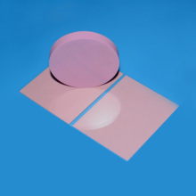Placa de cerámica de alúmina rectangular de alta pureza pulida espejo
