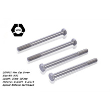 Hexagon Head Bolts DIN 931 (half thread) Carbon Steel Hex Bolt Grade 8.8 DIN933