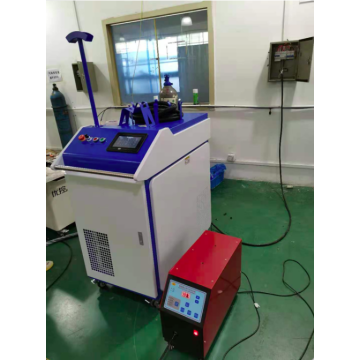 Hand-held integrated laser welding machine workbench