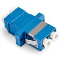 LC/UPC Singlemode Duplex Fiber Optic Adaptor With Flange