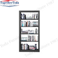 Armoire de rack de livres en acier publicitaire