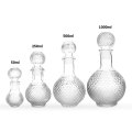 Wholesae ball crystal glass whiskey wine decanter bottle