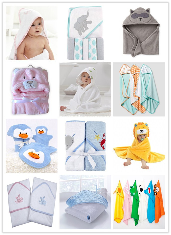 100% Bamboo Baby Hooded Towel