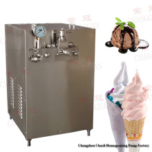 Homogeneizador de alta presión de helado de 1500 L/hr