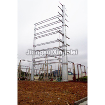 220kV Transmission Line Steel Tubular Pole