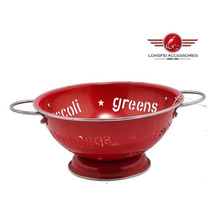 Stainless Steel Handle Metal Fruit Basket