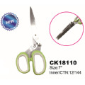 New Rubber Office Non-slip Handle Scissors