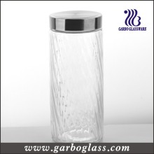 Lidded Tall Glass Bottle &amp; Food Container (GB2101LX-1)