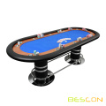 96 "x 42" jogadores profissionais de Poker tabelas azul Pedestal