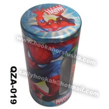 Cylindrical ultraman hookah shisha case