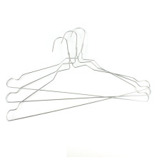 hot dipped galvanized metal wire hanger for drying clothes(factory direct)